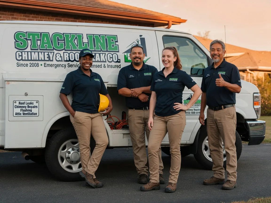 Chimney flashing repair company in Taylors, SC